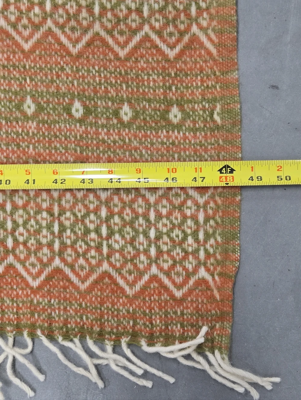 NWT Faribo 100% Wool‎ Fringed Blanket